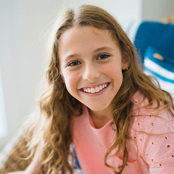 Child at a dental visit